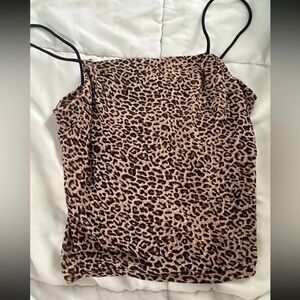 Leopard Print Women's Cami Top